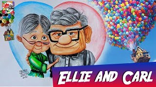 Download lagu UP 2009 🎈  I wanna grow old with you | Ellie and Carl couple drawing 🎨 mp3 Download lagu UP 2009 🎈  I wanna grow old with you | Ellie and Carl couple drawing 🎨 mp3
