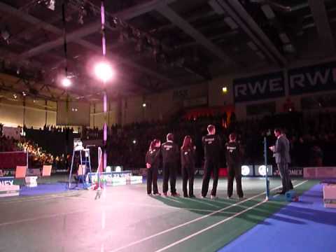 YONEX German Open 2013 - Ehrung Mixed-Team-Europameister