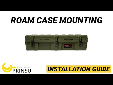 How to mount a ROAM case to a Prinsu Roof Rack