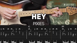 Pixies - Hey (Guitar Lesson with TAB)