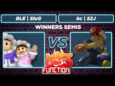 The Function 3: BLE | SluG vs bc | S2J - Winners Semis SSBM