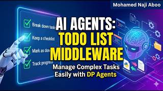 Langchain Agent Tutorial #7: How to Use Todo List Middleware for Complex Tasks