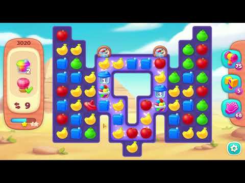 Wildscapes level 3020 No Boosters 🐼 Gameplay Walkthrough Playrix