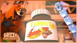 Chocolate Museum | Grizzy & the lemmings | 🐻🐹 Cartoon for Kids