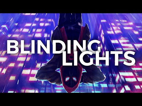 SPIDER-MAN FAR FROM HOME & SPIDER-MAN INTO THE SPIDER-VERSE| Blinding lights |The Weeknd || Edit