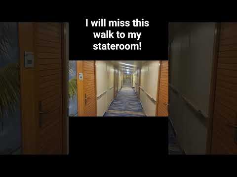 Thumbnail for THE WALK TO MY STATEROOM ON THE CARNIVAL SUNRISE!