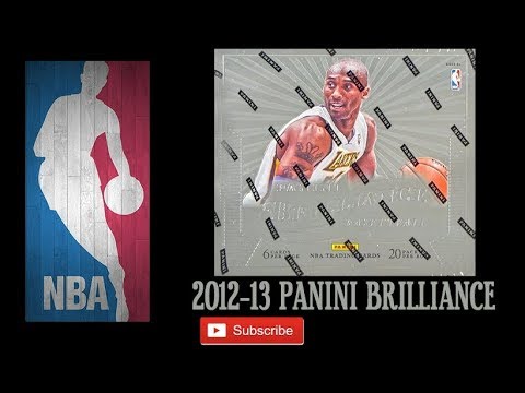 2012-13 Panini Brilliance Basketball Hobby Box Break 1