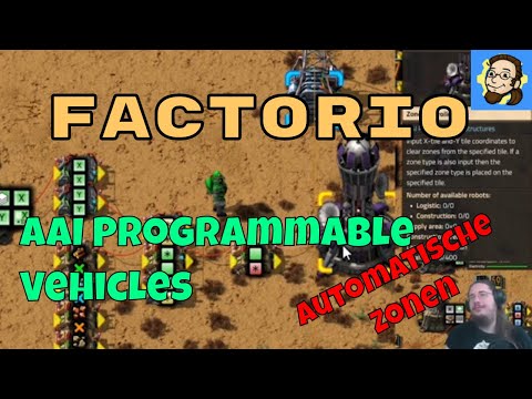 Factorio AAI Vehicles 102 - Automatisch Zonen setzen