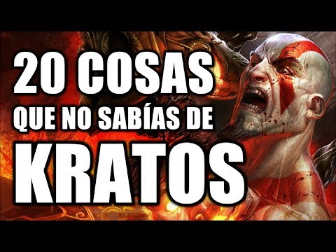 20 COSAS QUE NO SABÍAS DE KRATOS - GOD OF WAR 🔥