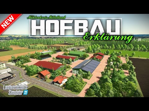 🆕Mühlenkreis Mittelland✅Mod & Dlc´s Hof✅Bau Erklärung✅#ls22