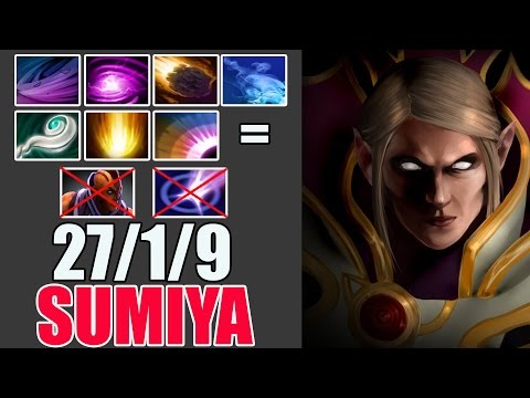 THE BEST INVOKER EVER - SumIYa 6k MMR Plays Invoker WITH Super Combo & MADE 27 KILLS - Dota 2