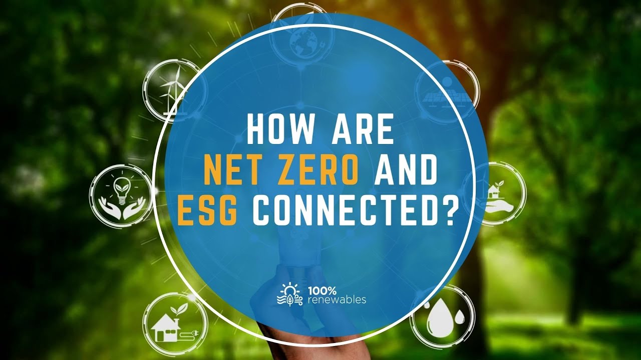 How are net zero and ESG connected?
