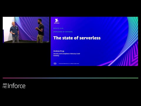 AWS re:Inforce 2022 - The state of serverless (sponsored by Datadog) [REPEAT] (DEM223-S-R2)