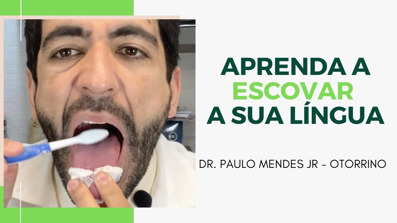 Como escovar a lingua e por que é importante raspar a lingua 
