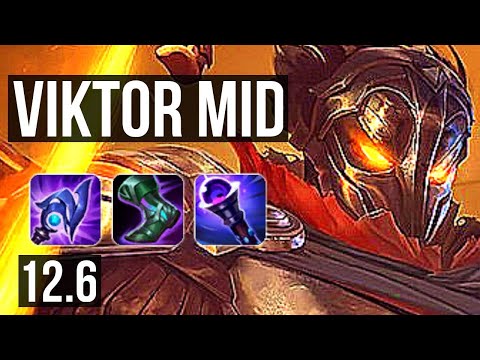 VIKTOR vs LUCIAN (MID) | Rank 4 Viktor, 5/1/1, Rank 22 | NA Challenger | 12.6