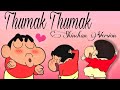 Shinchan Thumak Thumak Song Super Funny Dance Humorous Twist 2025 Hindi Song