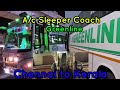 A C Sleeper Coach Greenline