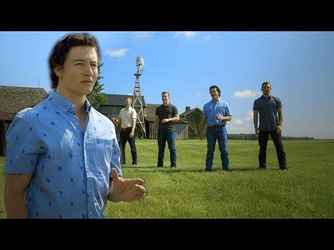 His Name Is Jesus | Little Farm On The Prairie | Official Music Video | Redeemed Quartet #country