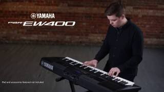 Video thumbnail for Introducing the Yamaha PSR-EW400 Performance Keyboard by Yamaha Music London