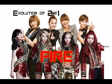 Evolution of 2ne1 - Fire