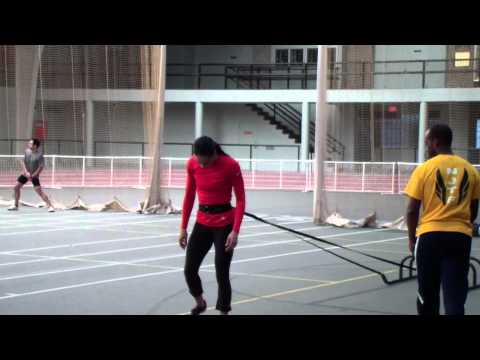 AMK International Athlete Jacqueline Todd and Coach Justin Lindsey 12/30/11