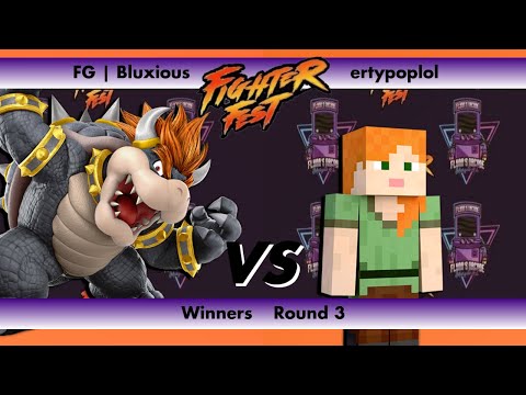 Flynn's Arcade Fighter Fest 5 Winners Round 3 - FG | Bluxious VS ertypopol Super Smash Bros Ult