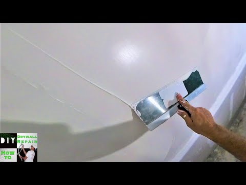 How to apply a skim coat to your walls for a smooth finish- Skim coating drywall Techniques and Tips Video