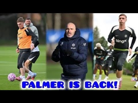 Thumbnail for COLE PALMER RETURNS! ENZO MARESCA CONFIRMS MASSIVE BOOST FOR CHELSEA AHEAD OF PREMIER LEAGUE CLASH 💙 by Will Palmer