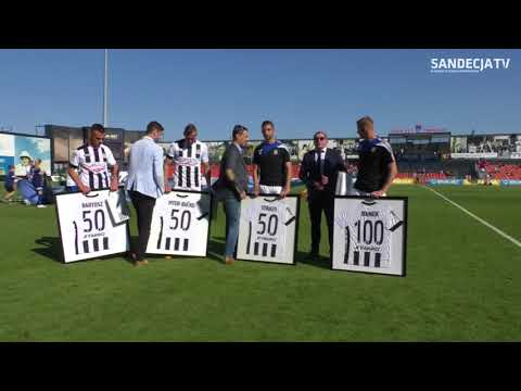 2018-05-05 Sandecja - Piast Gliwice 2-1 (1-0), kulisy meczu