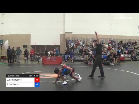 60 Lbs Quarterfinal Jordyn Seely Manuel Team Missouri Vs Zoe Jordan Team Georgia