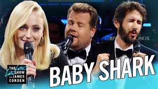 The Biggest &#39;Baby Shark&#39; Ever w/ Sophie Turner &amp; Josh Groban