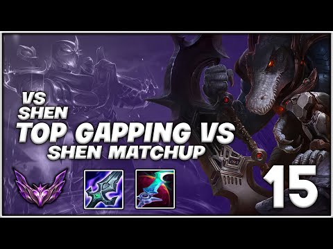 Top Gapping Vs Shen - Renekton vs Shen 6/0/4 - [Patch 13.6]