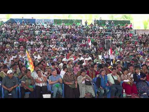 Ampliado Nacional del Instrumento Político Evo Pueblo – Coliseo de Lauca Eñe – Shinahota