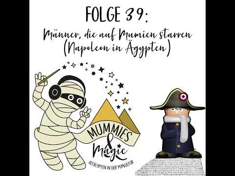 39 - Männer, die auf Mumien starren (Napoleon in Ägypten)