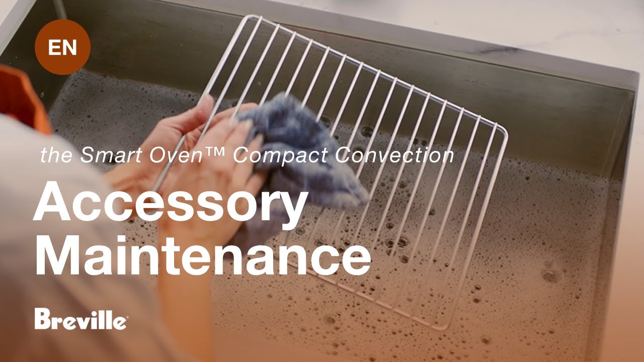 Breville coffee guide tutorial - Cleaning the oven accessories