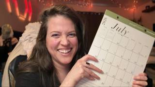 Bleed Through TESTED- Magnetic Academic Calendar
