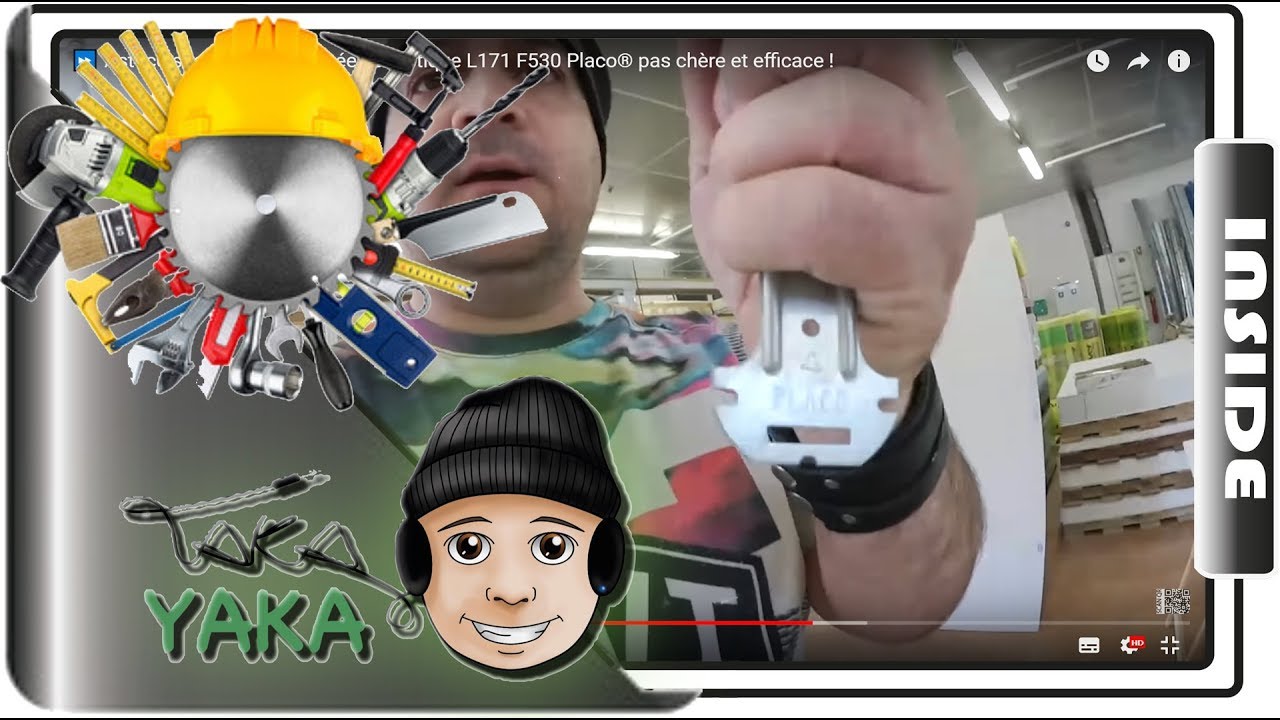 ⏩ Astuce suspente avec butée acoustique L171 F530 Placo® pas chère et efficace !
