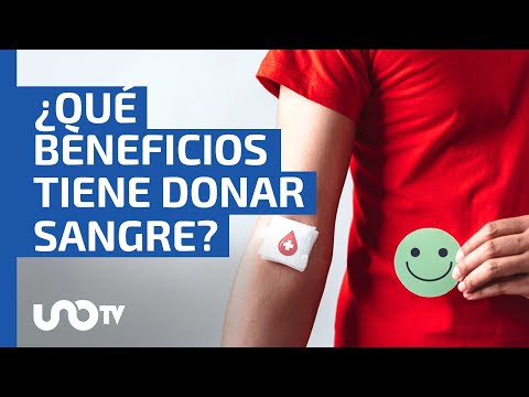 What are the benefits of donating blood? UNAM answers