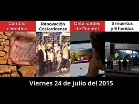 Resumen meridiano de noticias, viernes 24 de julio del 2015