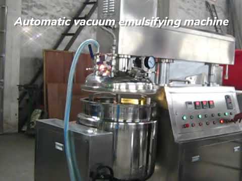 Vacuum emulsifying machine  sales68@sinoped.com.cn