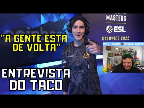 Entrevista com TAQUINHO após Vitória - Gaules traduzindo