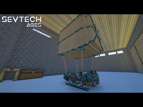 Die letzten Vorbereitungen! Tier 3 Luftschiff! - #87 SevTech Ages [Stage 4] - German