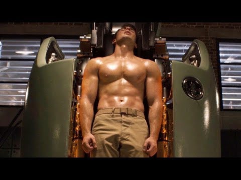 Captain America TRANSFORMATION  The First Avenger 2011 Steve Rogers Gets Injected