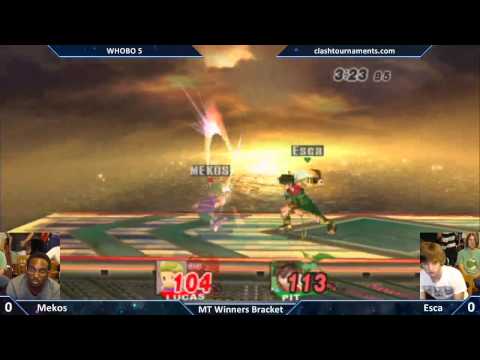 WHOBO 5 - Mekos vs Esca - Mid Tiers - SSBB
