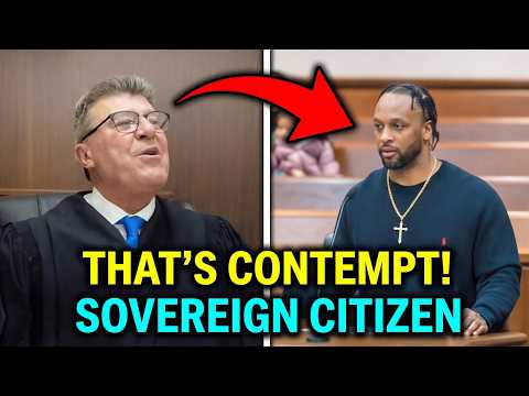 Sovereign Citizen Refuses To Cooperate In Court