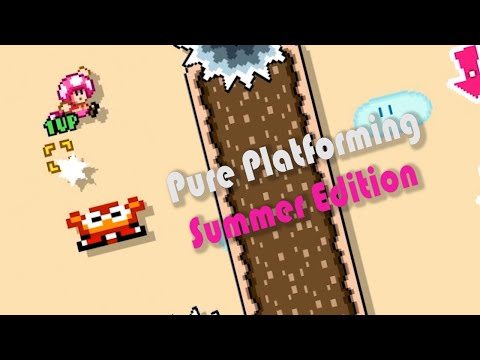 CAN WE SURVIVE THE SUMMER?! Super Mario Maker 2 PURE PLATFORMING