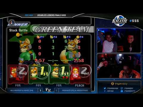 SSS #64 - BillyBoBeep & Vavez vs. BC | MikeHaze & CLN | AbsentPage - SSBM - Losers Finals