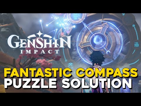 Genshin Impact End Of The Line Domain Walkthrough (Fantastic Compass Puzzle Solution)