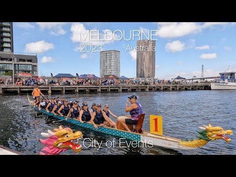 Melbourne Australia Docklands Dragon Boat Festival 2023