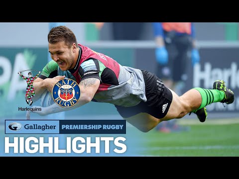 Harlequins v Bath - HIGHLIGHTS | Sizzling Second-Half Display! | Gallagher Premiership 2021/22
